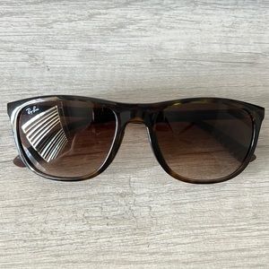 Ray Ban Men Sunglasses RB4291F Havana Brown Gradient Lenses Made in Italy